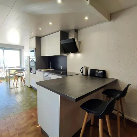 T2 A Balaruc-les-bains, Vue Sur L'etang, Climatise, Parking Prive, Wifi - Fr-1-503-142 شقة