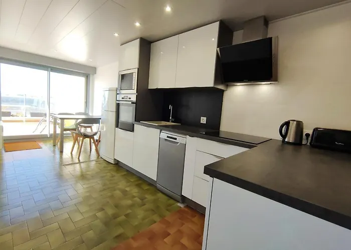 T2 à Balaruc-les-bains, Vue Sur L'étang, Climatisé, Parking Privé, Wifi - Fr-1-503-142 Appartamento *